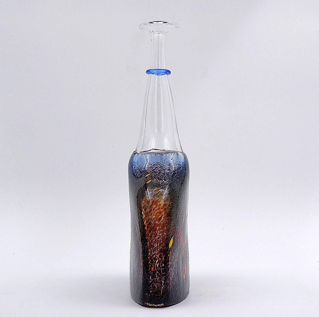 photo furniture Swedish Satellite Glass Vase By Bertil Vallien For Kosta Boda   1980s