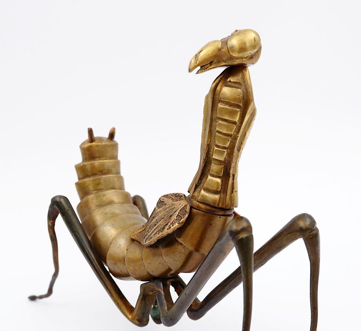 Mid Century Bronze Ants Sculpture In Brass, 1960s Hollywood Regency photo 337.0