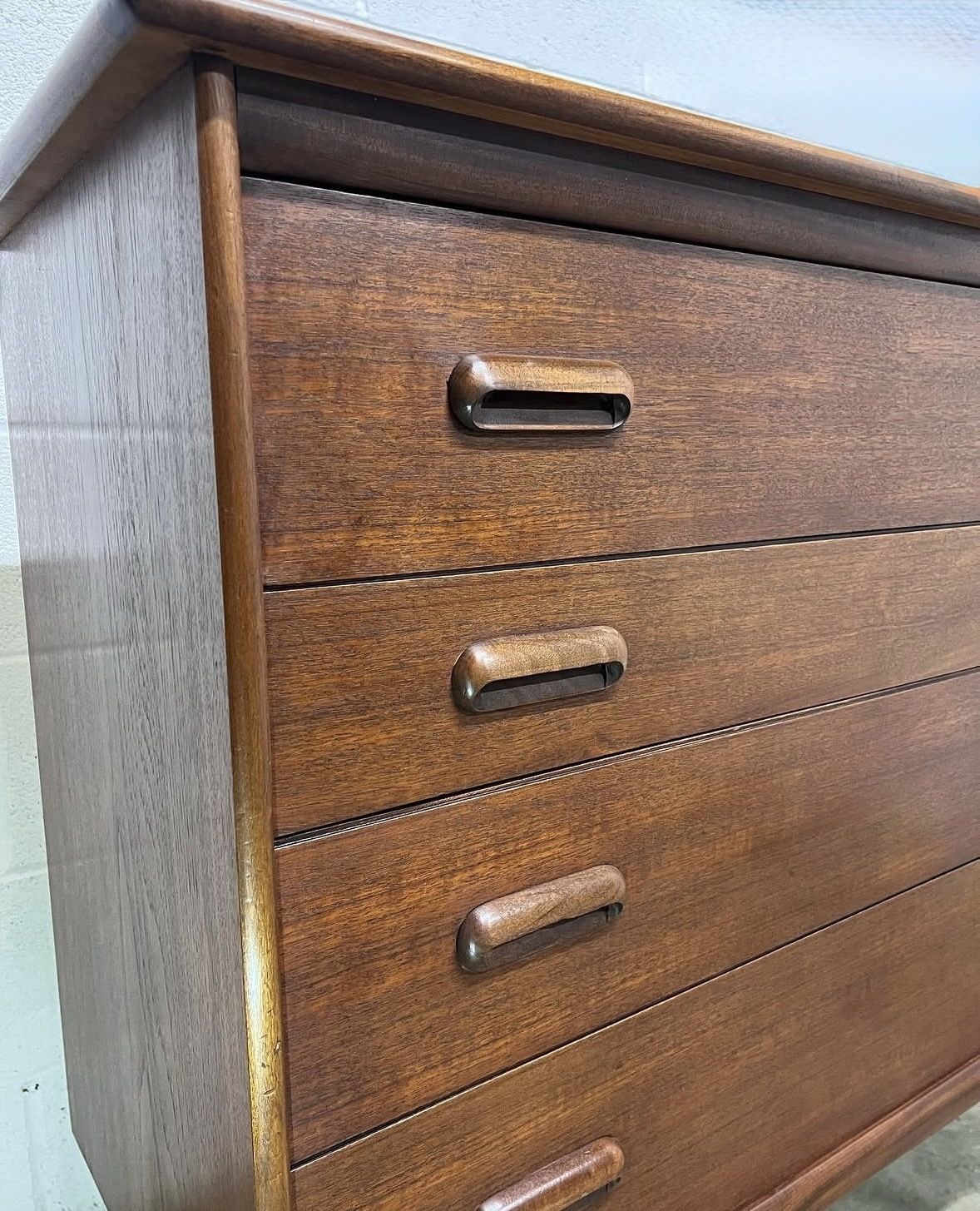 Tall Chest Of Drawers – Teak Mid Century (1970s) photo Furniture