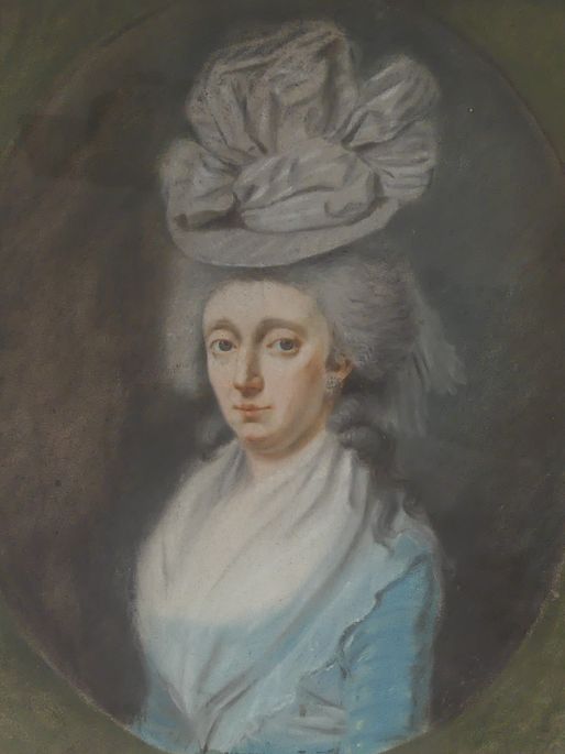 18th Century Portraits German Or French photo vinterior