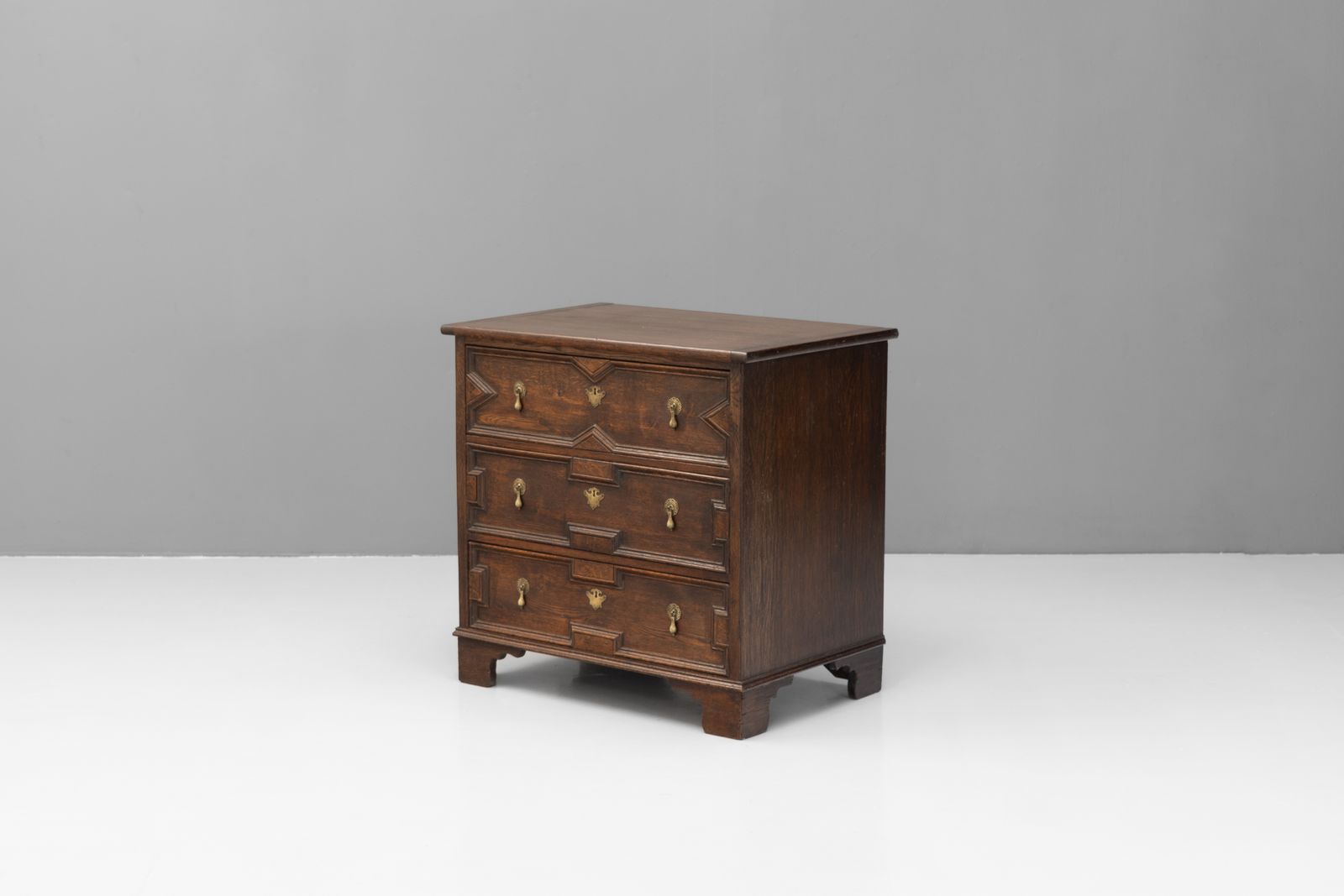 Jacobean Style Oak Chest, 1900s photo furniture