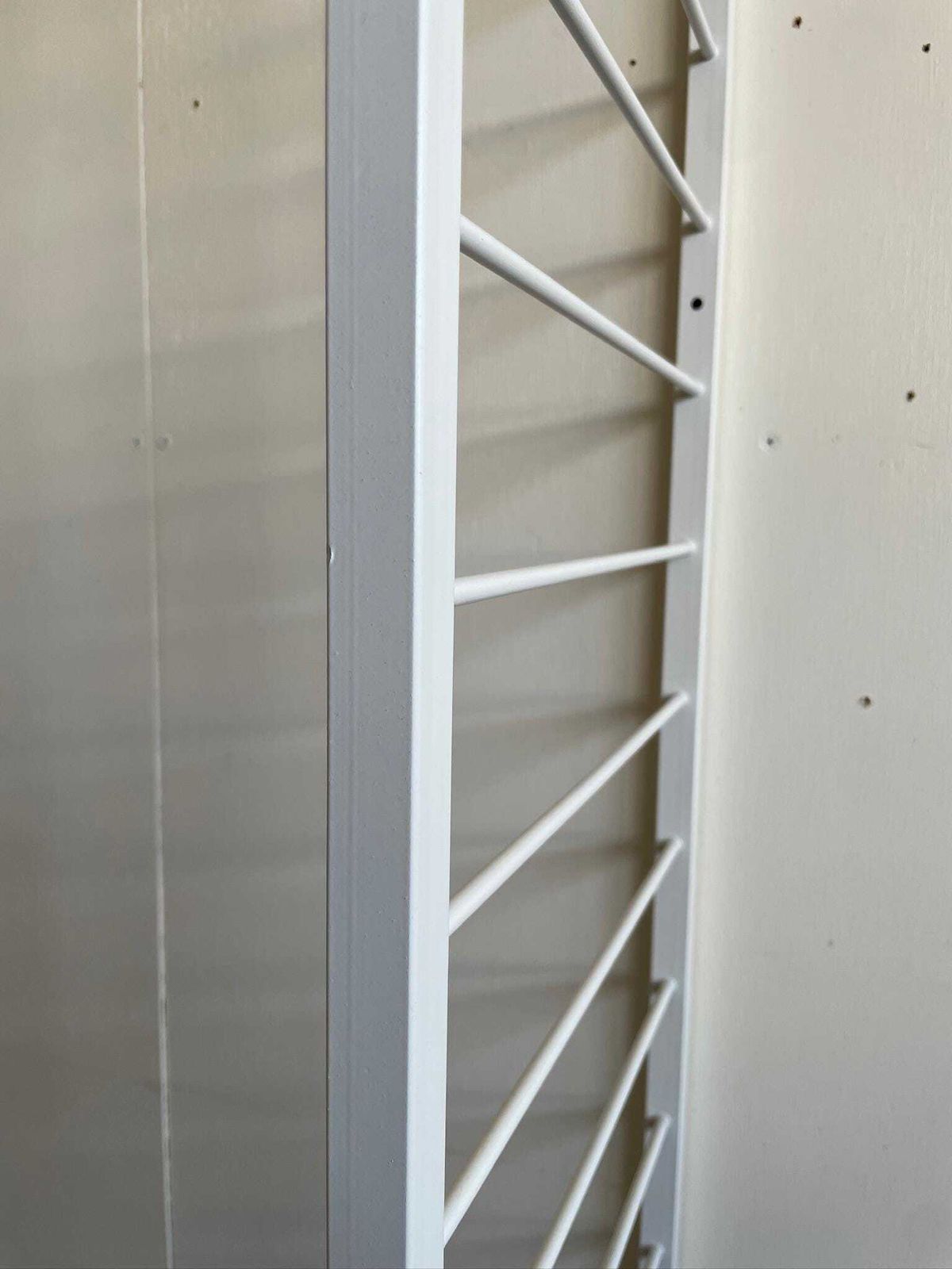 200cm X 35cm White Staples Ladderax Ladder Large Tall One Foot 2 Metre Lean To photo for sale