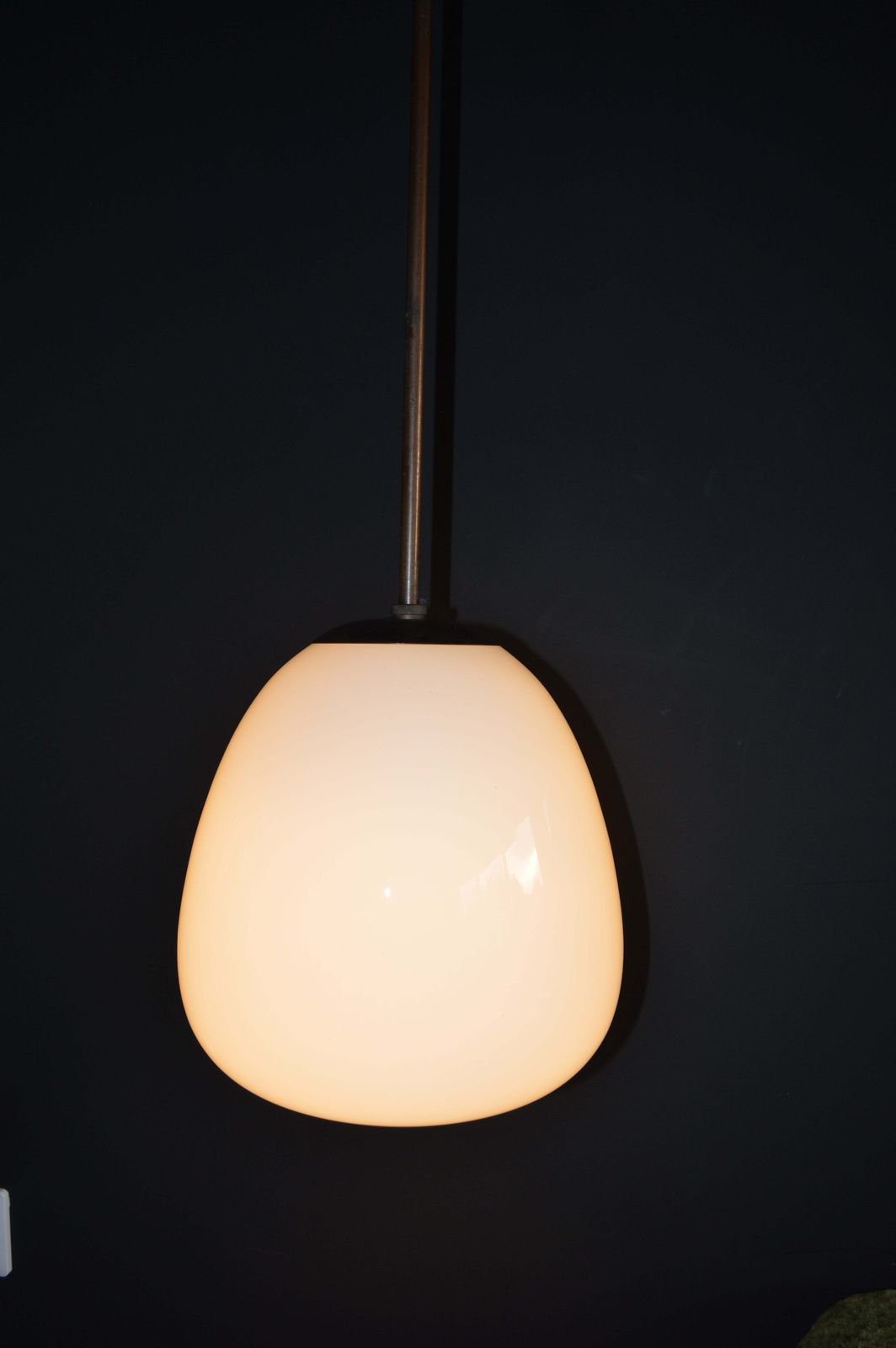 1930s General Electric Company (Gec) Opaline Tulip Pendant Light photo furniture