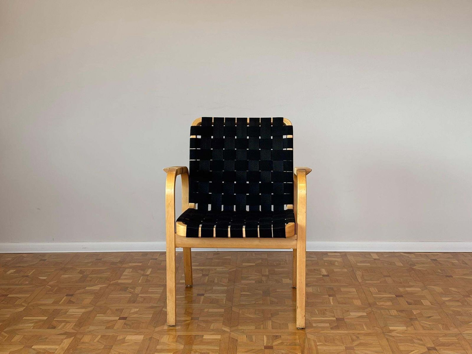 Model 45 Lounge Chairs By Alvar Aalto For Artek, 1970s photo furniture