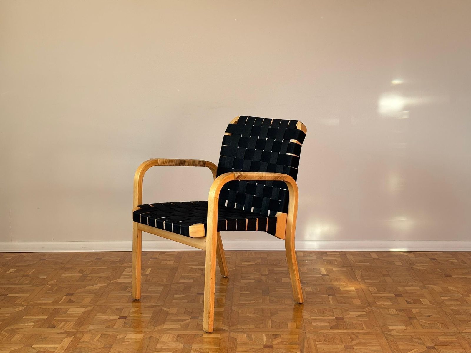 photo furniture Model 45 Lounge Chairs By Alvar Aalto For Artek, 1970s
