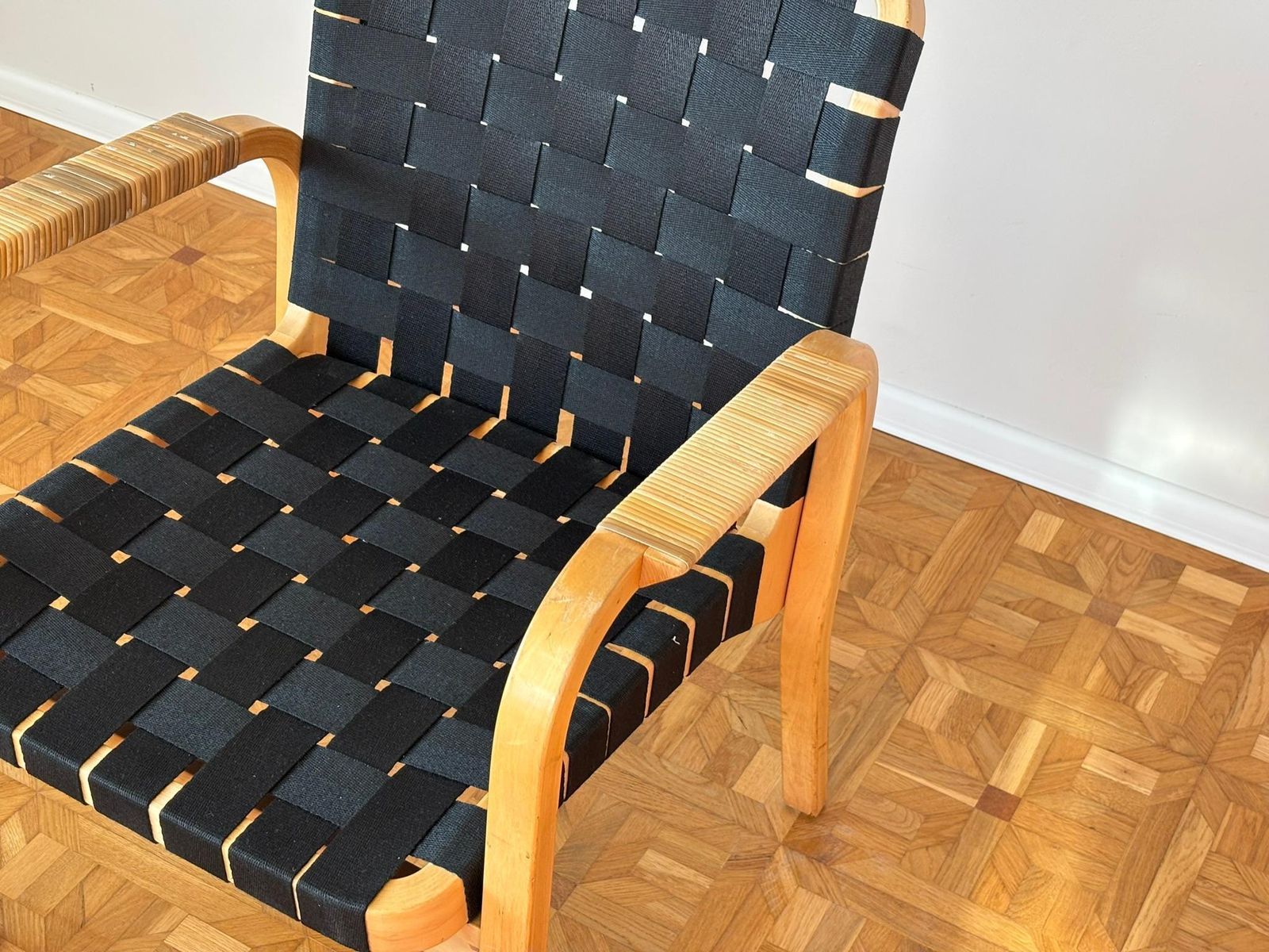 photo vinterior Model 45 Lounge Chairs By Alvar Aalto For Artek, 1970s