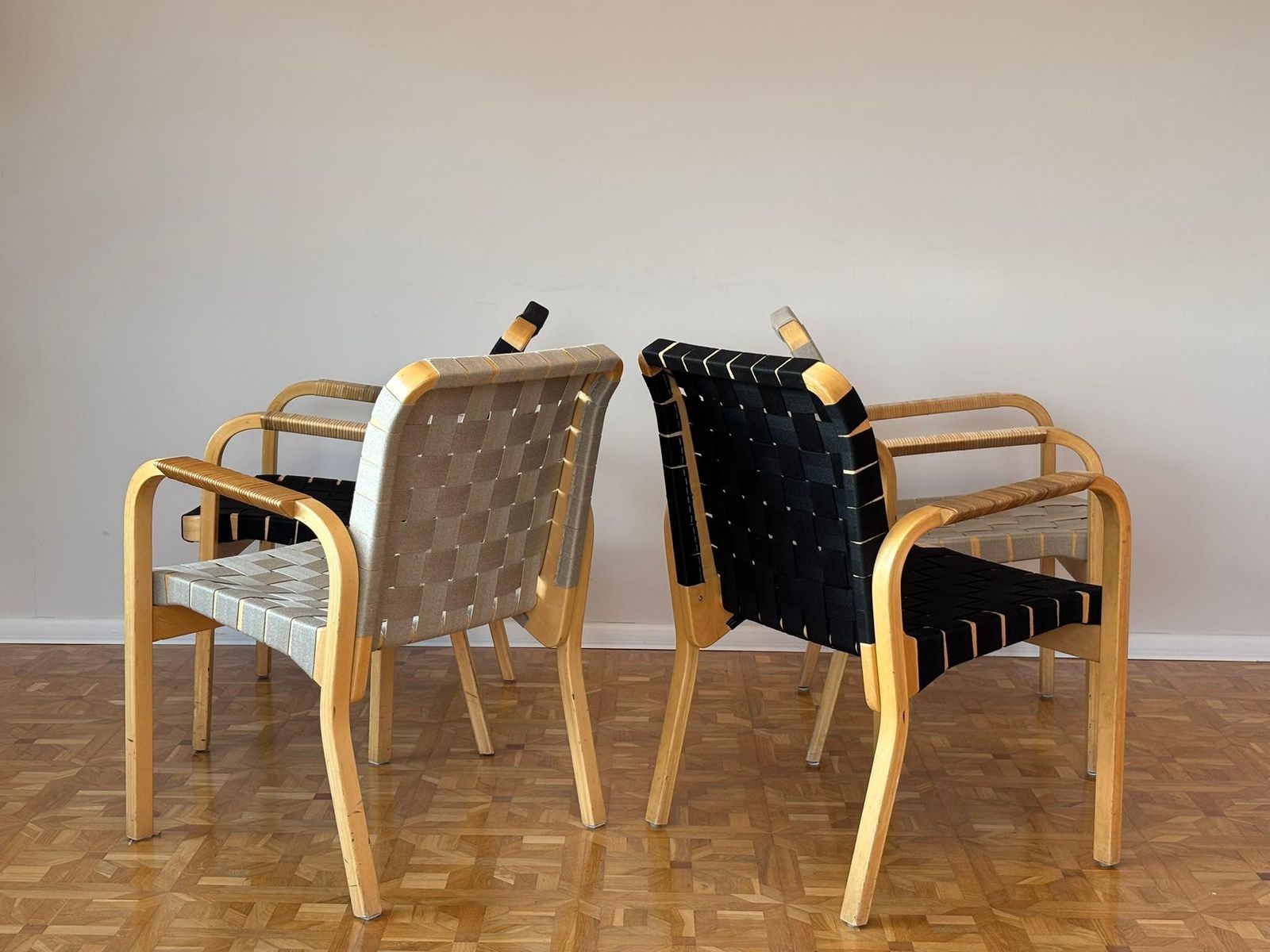 Model 45 Lounge Chairs By Alvar Aalto For Artek, 1970s Set Of 4 photo 4202.0