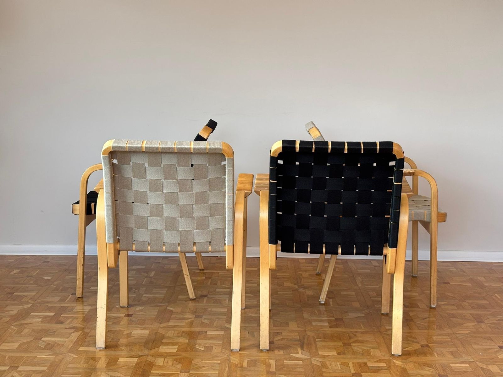 Model 45 Lounge Chairs By Alvar Aalto For Artek, 1970s Set Of 4 photo vinterior