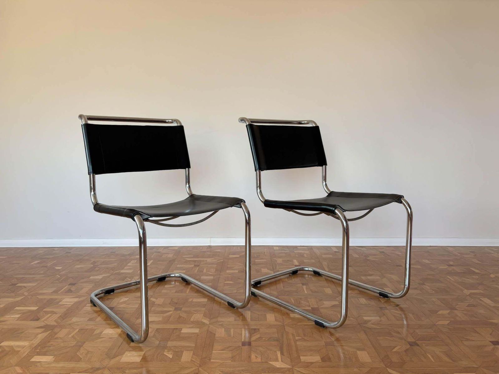 S33 Chairs By Mart Stam For Thonet, 1980s, Set Of 2 photo vintage