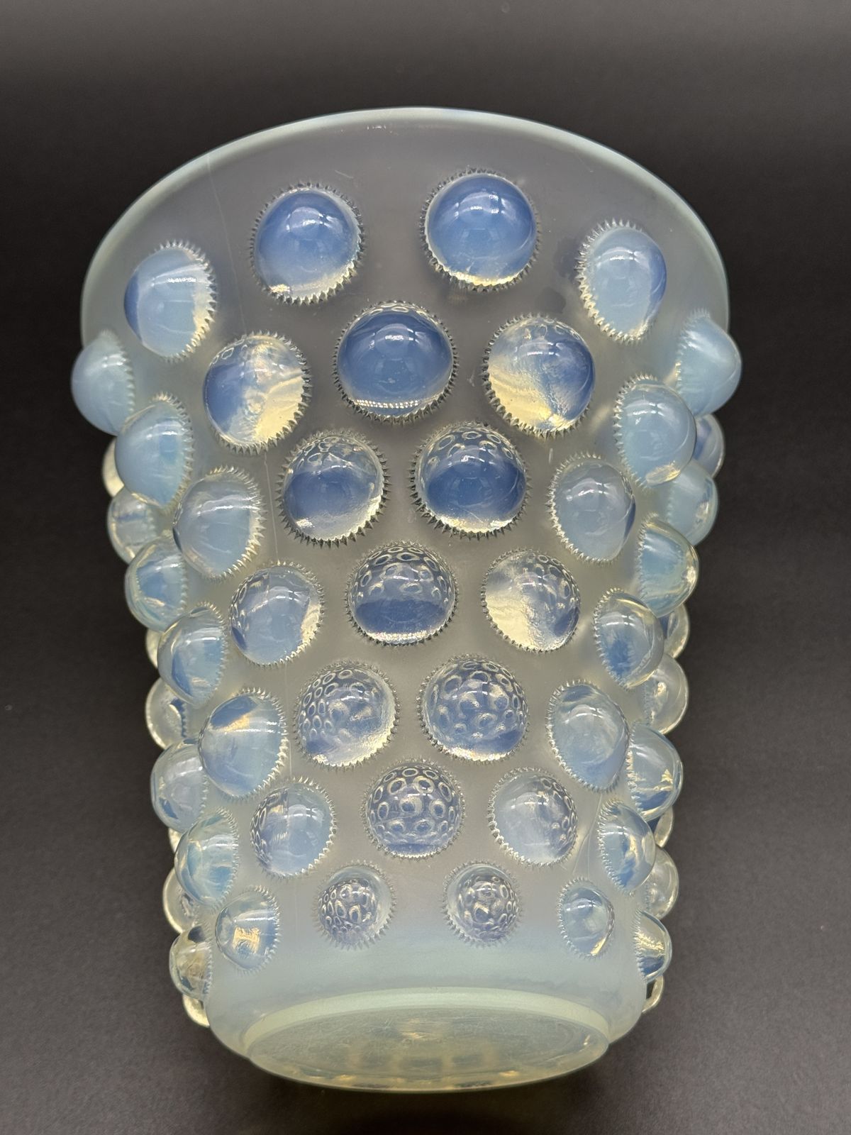 A R.Lalique Bamako Opalescent  Vase photo for sale