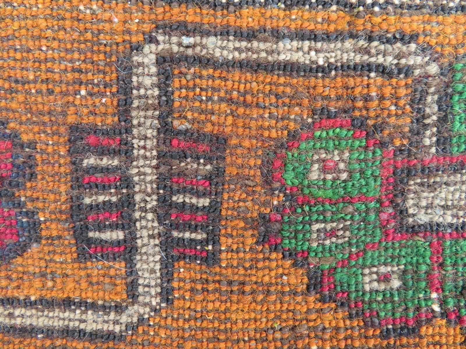 345.0 Old Turkish Yahyali Village Rug. 148cm X 90cm. photo
