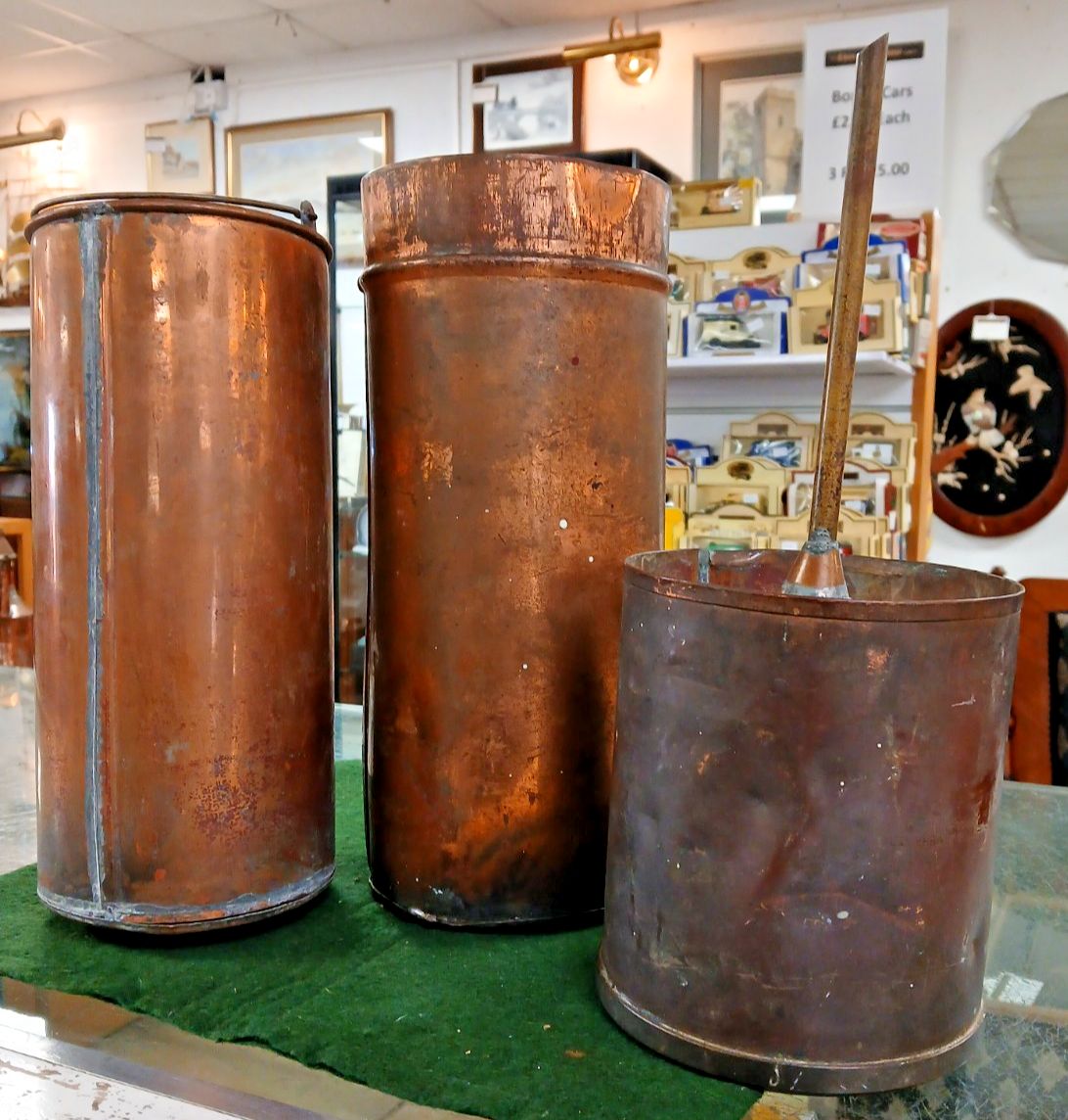 Edwardian Era Snowdon Pattern Copper Rain Gauge By Negretti & Zambra photo furniture