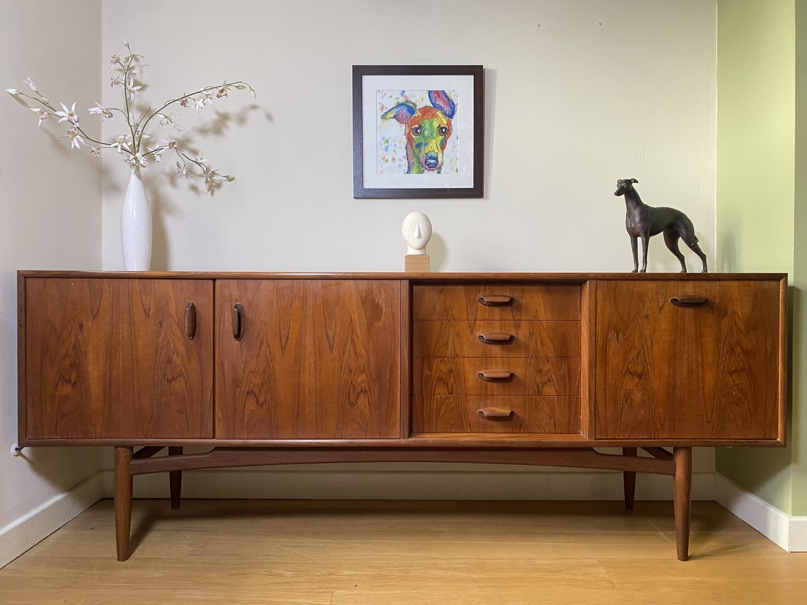 Early E. Gomme (G Plan) Sideboard In Tola & Afromosia, C.1959–1961 photo furniture