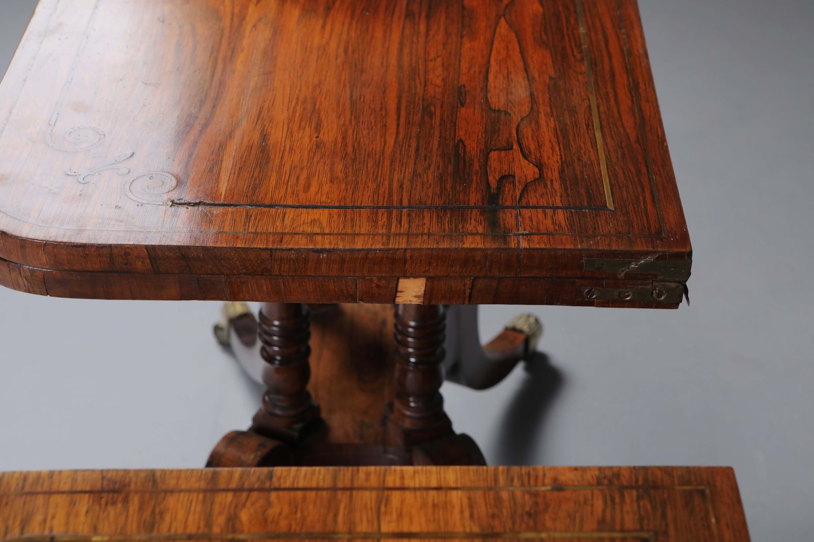 Pair Of George IV Rosewood Card Tables photo buy