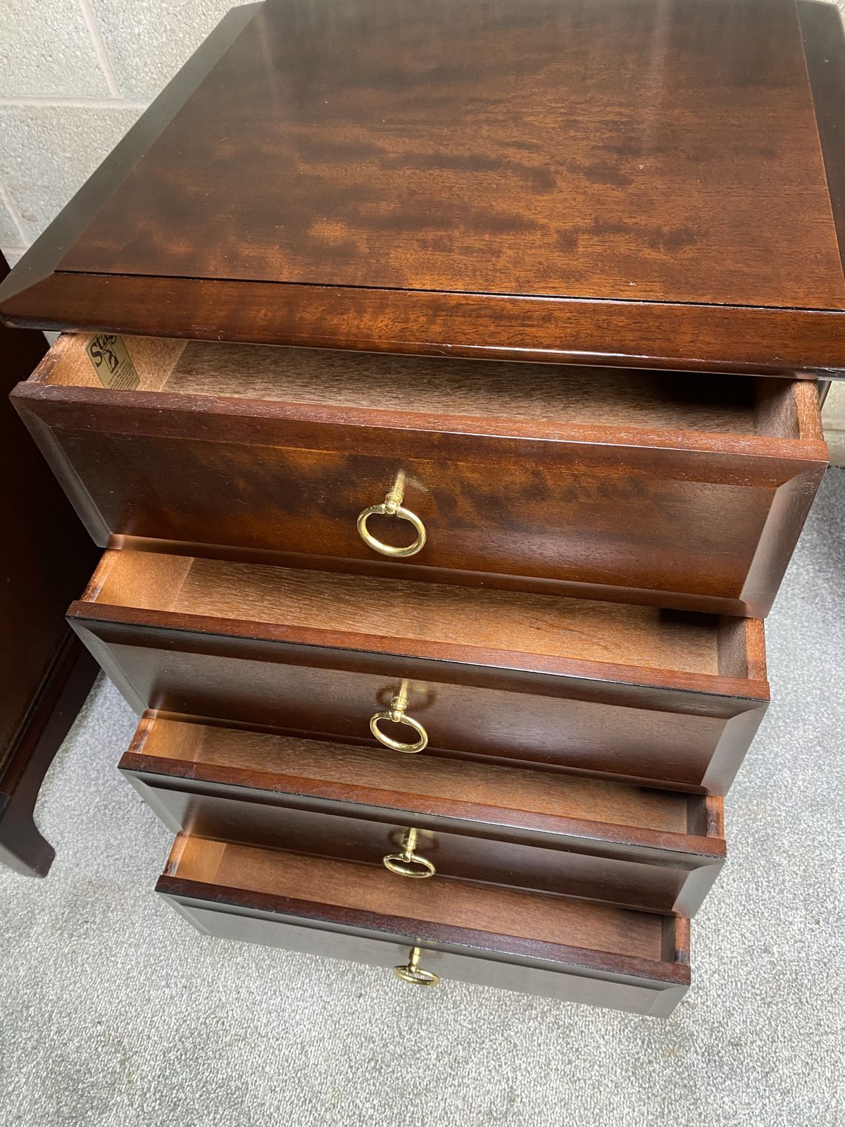 Pair Of Stag Minstrel 4 Drawer Bedside Tables photo buy
