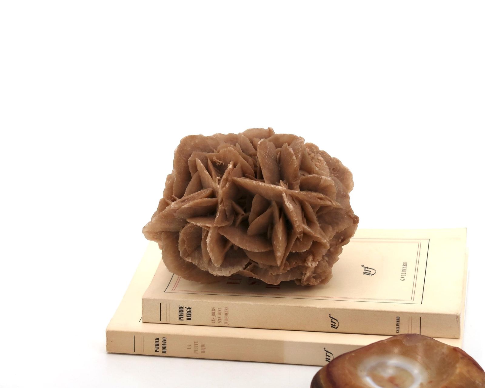 Natural Desert Rose, 1970s / Cabinet Of Curiosities, Mineral, Stone, Paperweight, Home Decor, Sahara, Sand, Rock, Selenite, Gypsum, Baryte