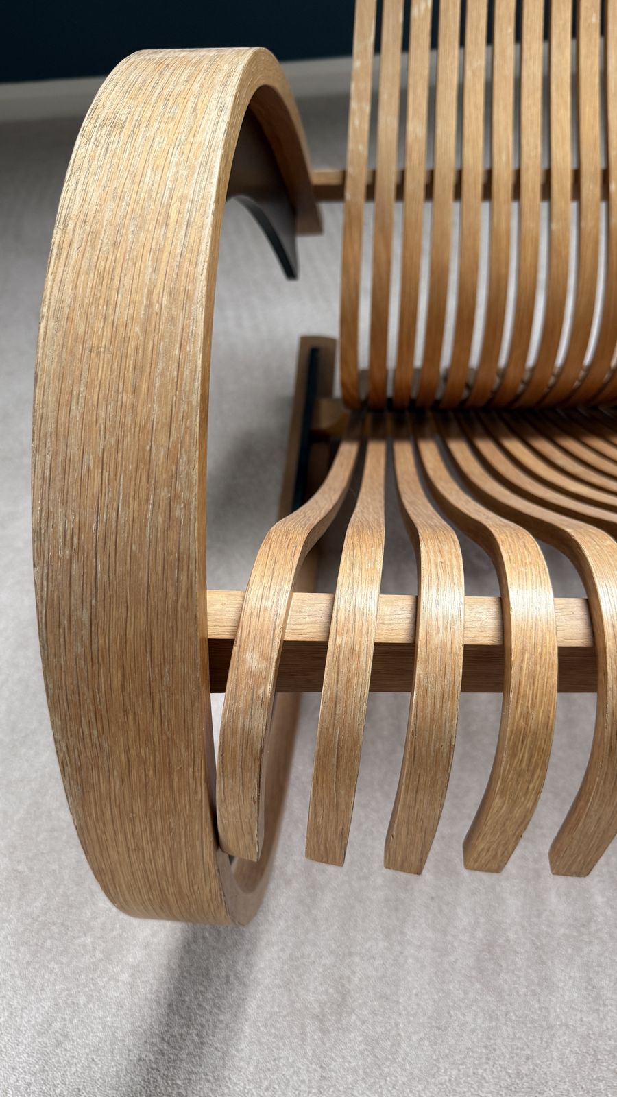 Cato Rocker/ Rocking Chair, By Tony Portus, Circa 1990 photo vinterior