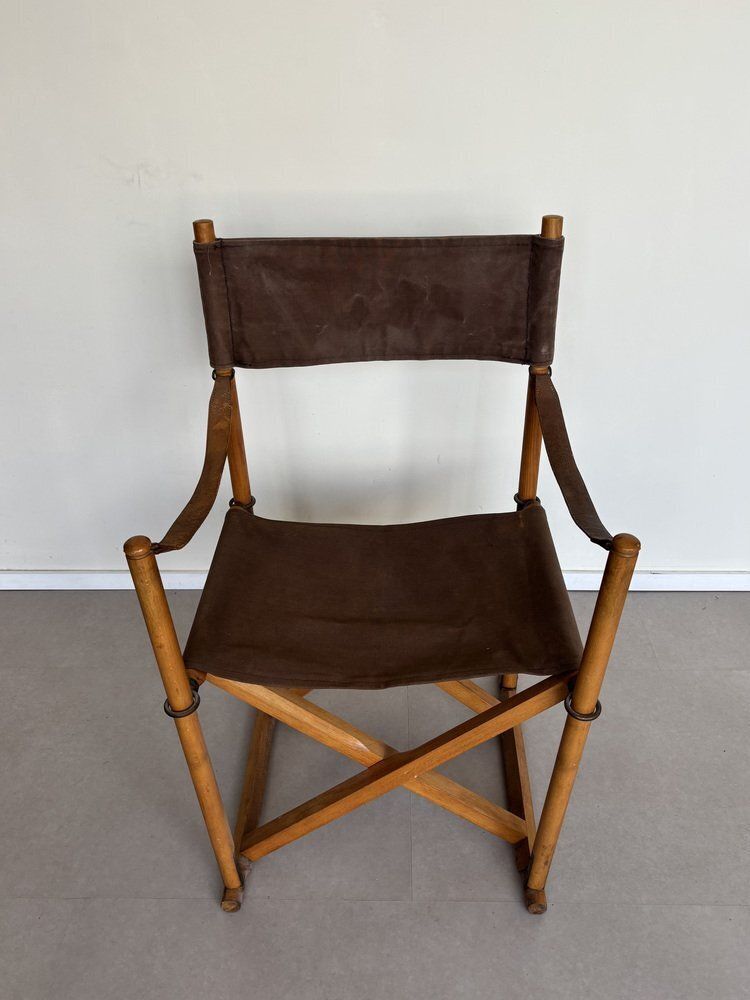 Safari Chair Model By Mogens Koch For Interna, 1930s photo for sale