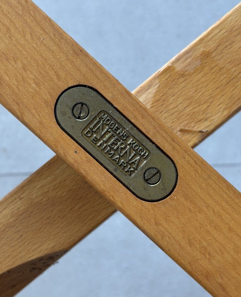 photo vinterior Safari Chair Model By Mogens Koch For Interna, 1930s