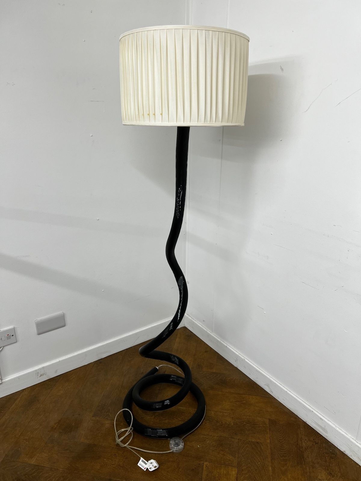 Ghibli Piantana Black Murano Glass Floor Lamp By Reflex photo 900.0
