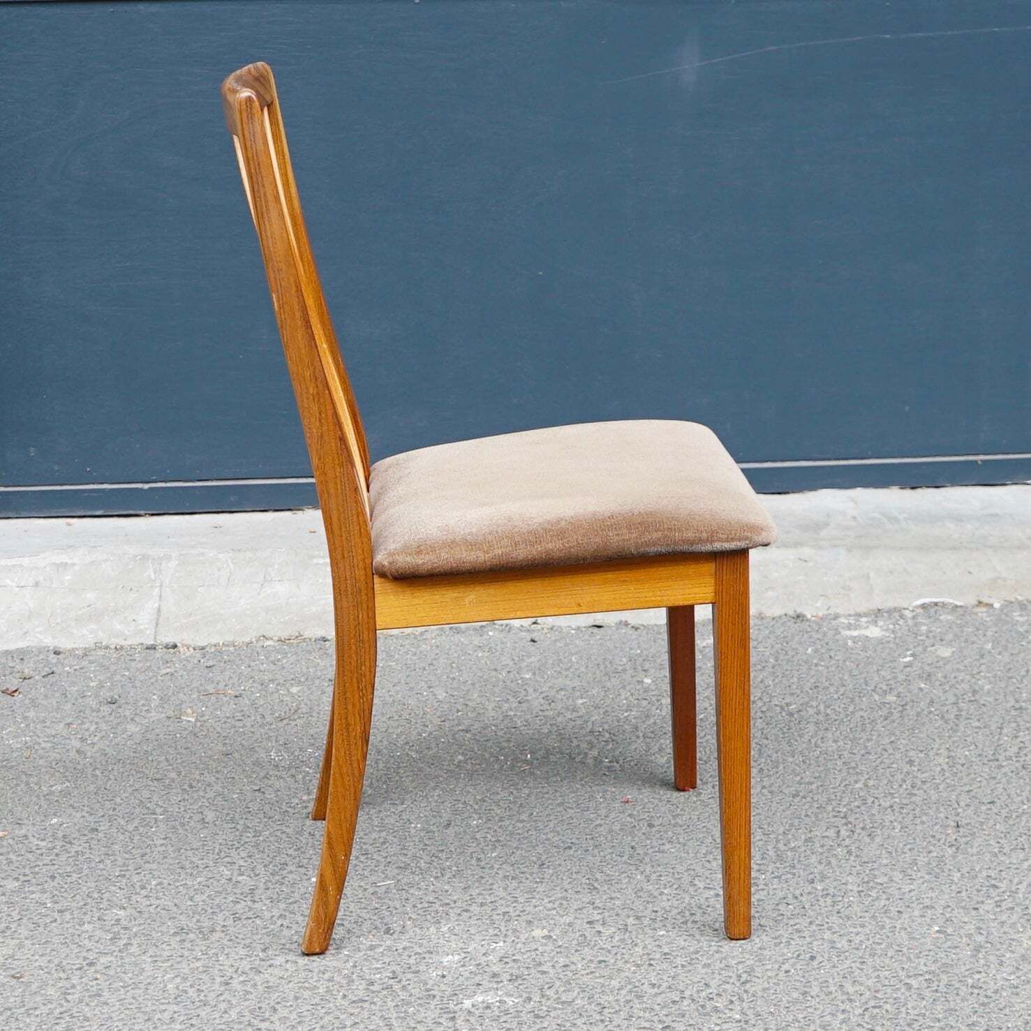 Midcentury G Plan Fresco X Back Dining Chairs X6 (2 Carver Chairs) photo Furniture