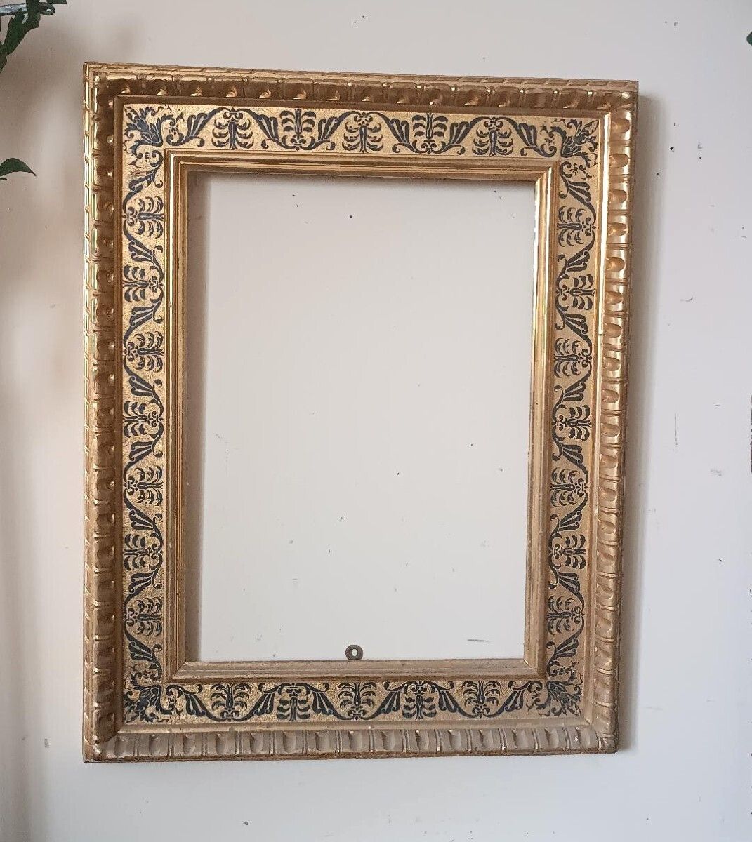 Antique Renaissance Style Giltwood Frame, 88 X 69.5 Cm