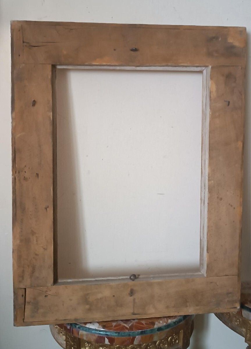 Antique Renaissance Style Giltwood Frame, 88 X 69.5 Cm photo Home Decor