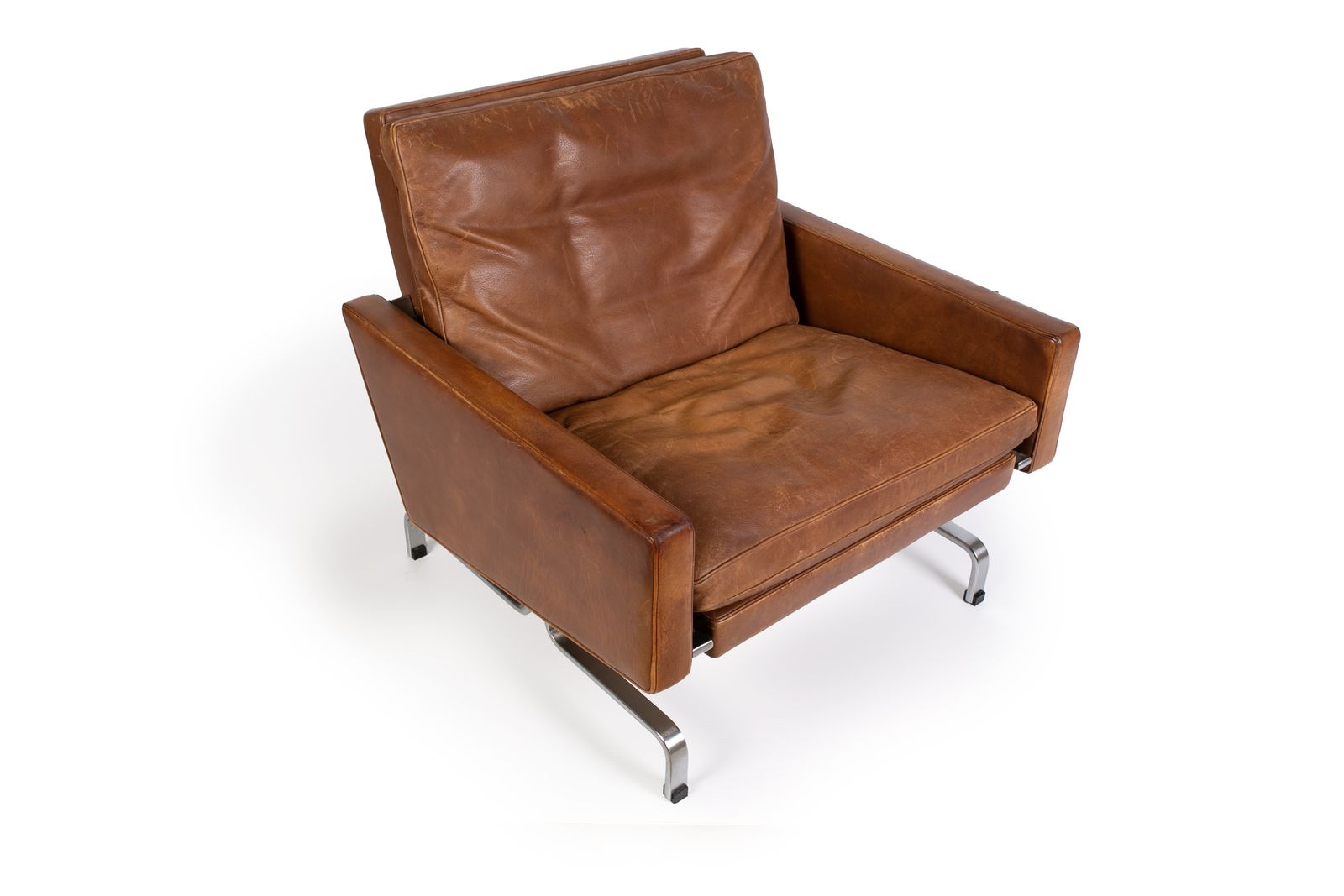 Poul Kjaerholm Pk 31 Danish Mid Century Lounge Chairs photo buy