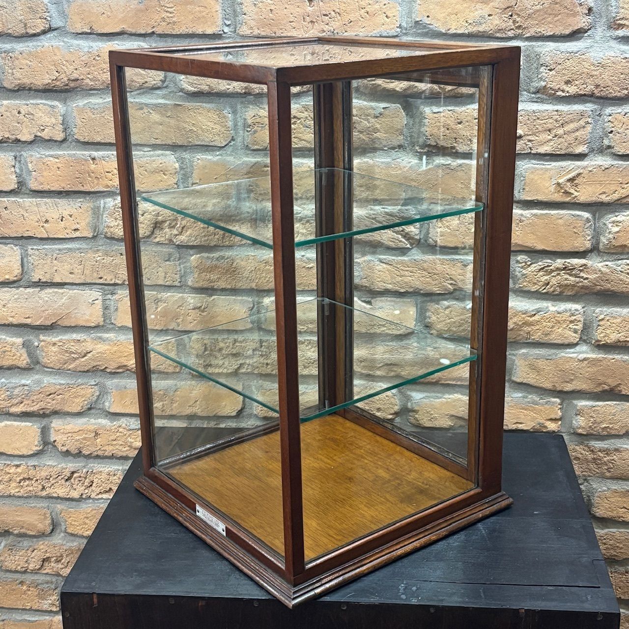 Mahogany Countertop Display Cabinet By J.C. King Ltd, London photo furniture