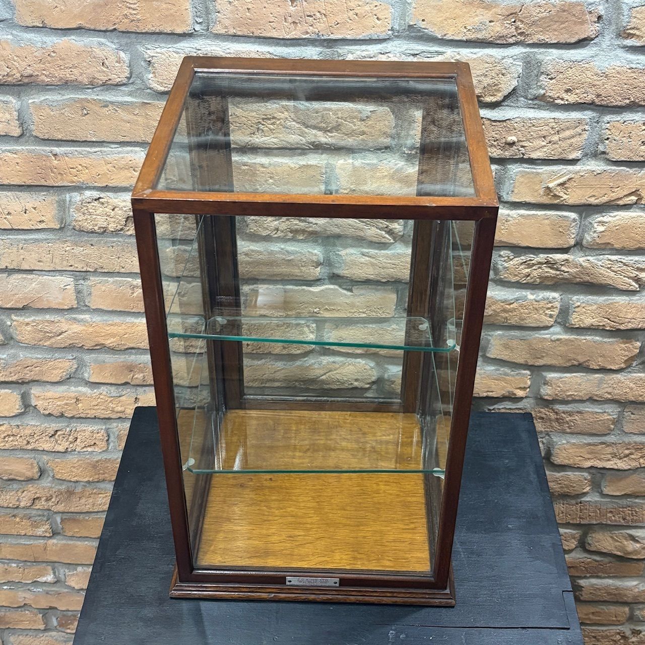 photo furniture Mahogany Countertop Display Cabinet By J.C. King Ltd, London