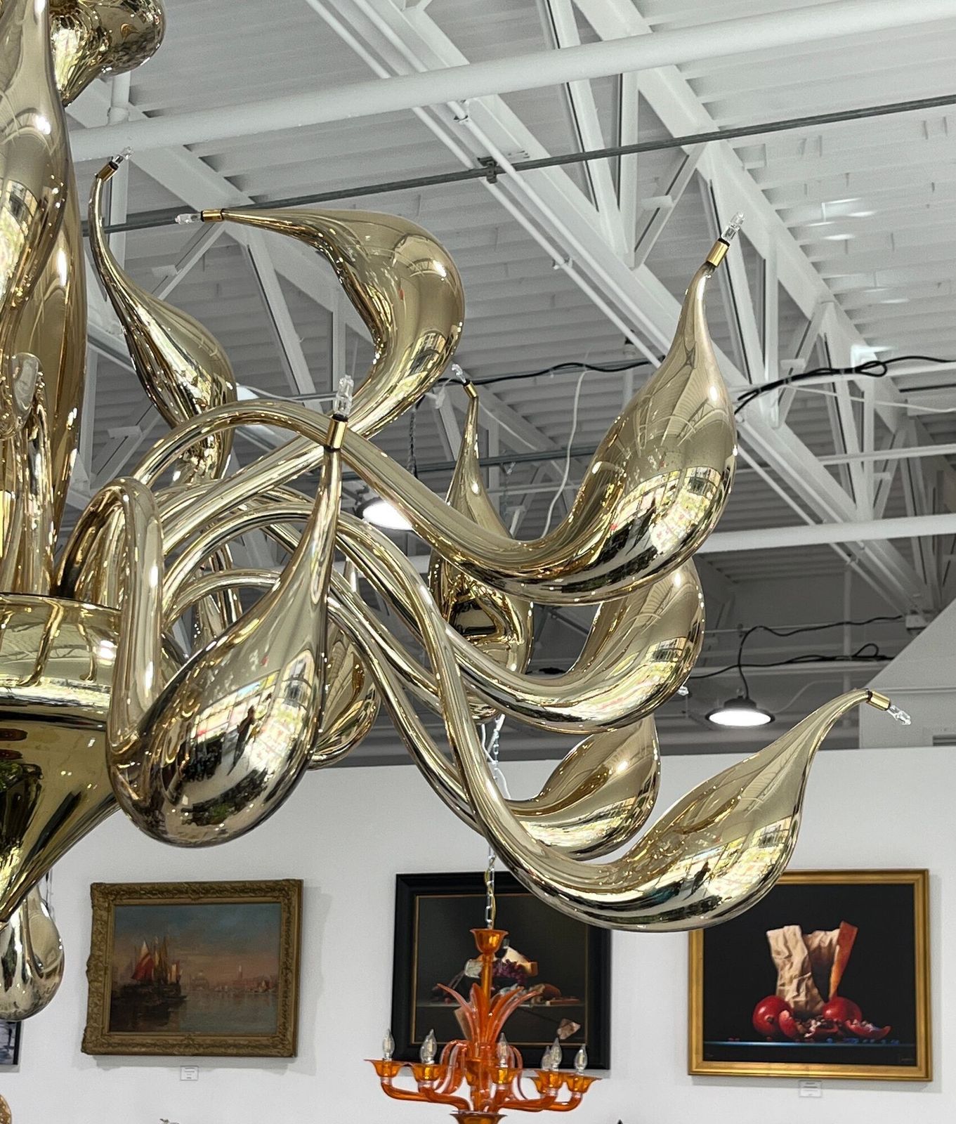 Lu Murano Glass Chandelier By Fornasier photo 14917.0