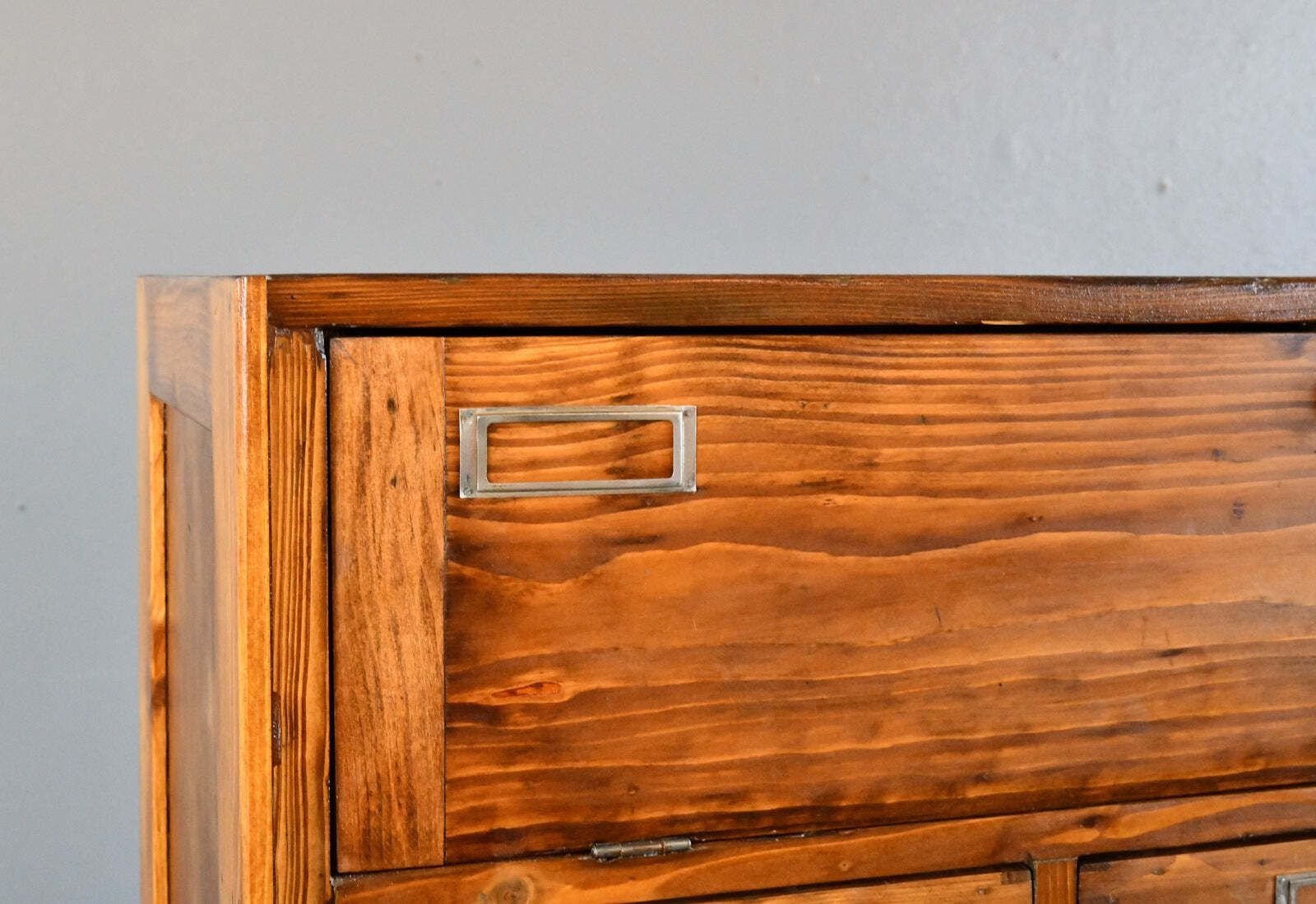 photo furniture Bank Of Pine Workshop Drawers Circa 1940s