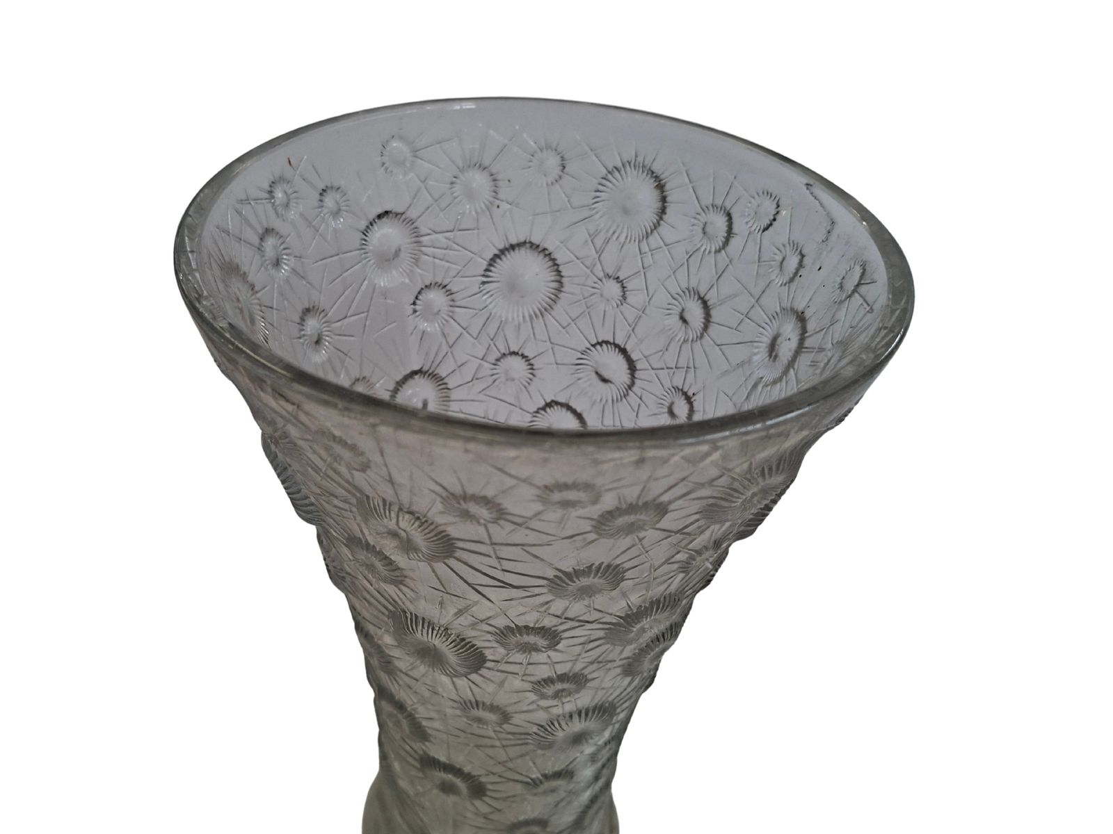 Vaso "Atomic"   Design Jiří řepásek (1970)   Sklo Union Boemia   30cm photo for sale
