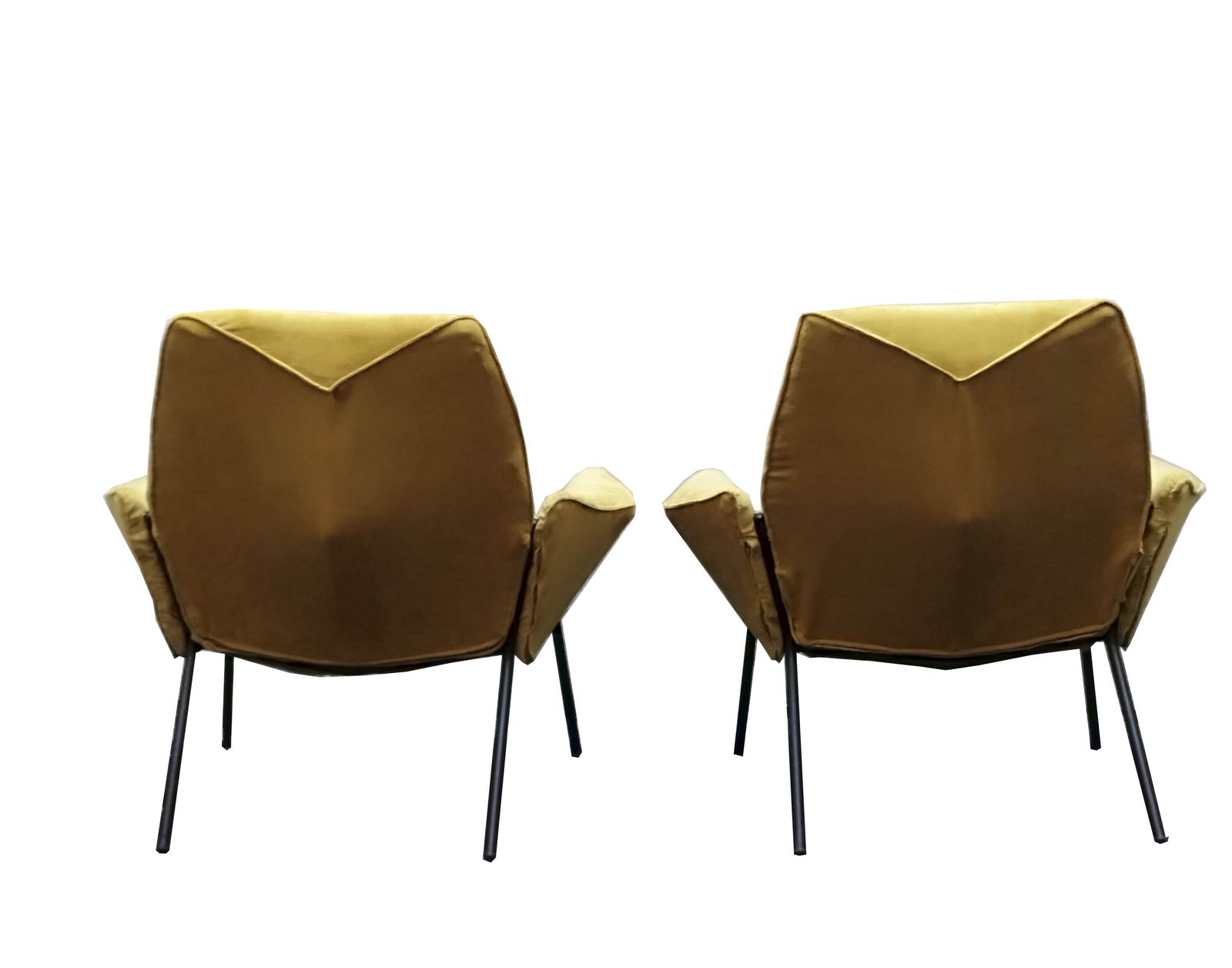 photo furniture Giampiero Vitelli Coppia Di Poltrone Mod. Suzy Per Rossi Albizzate Anni 60/70