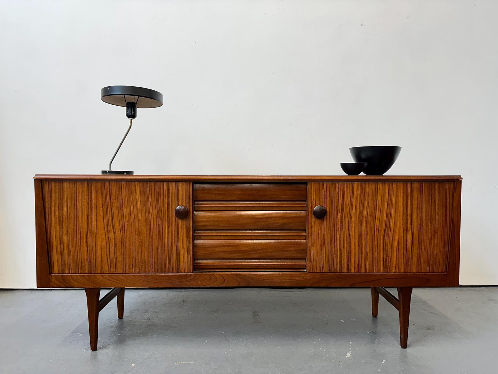 Vintage 1970s Elliots Of Newbury Rosewood / Teak Sideboard. Eon Danish Retro G Plan Mid Century