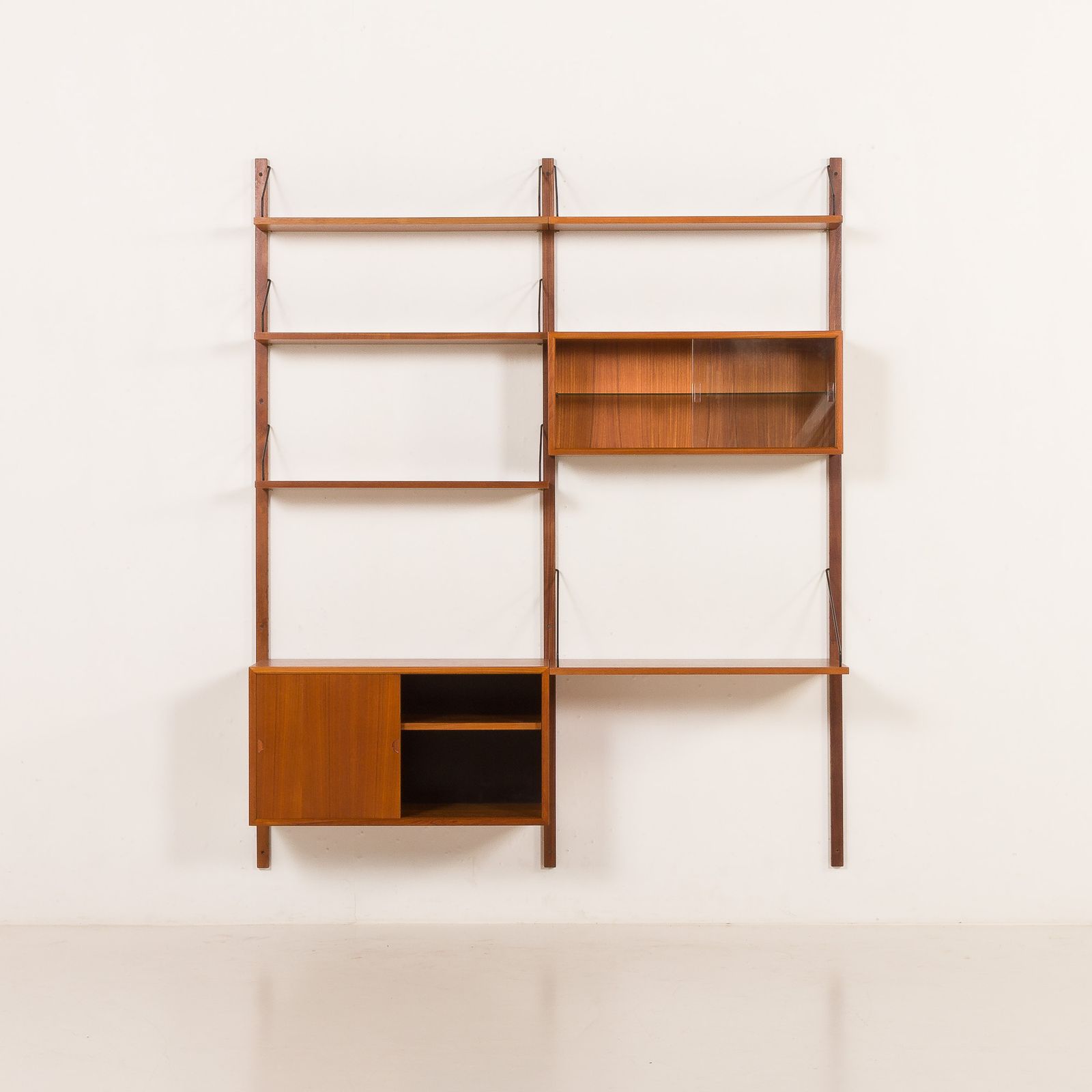 Poul Cadovius Teak Wall Unit For Cado, 1960s photo furniture