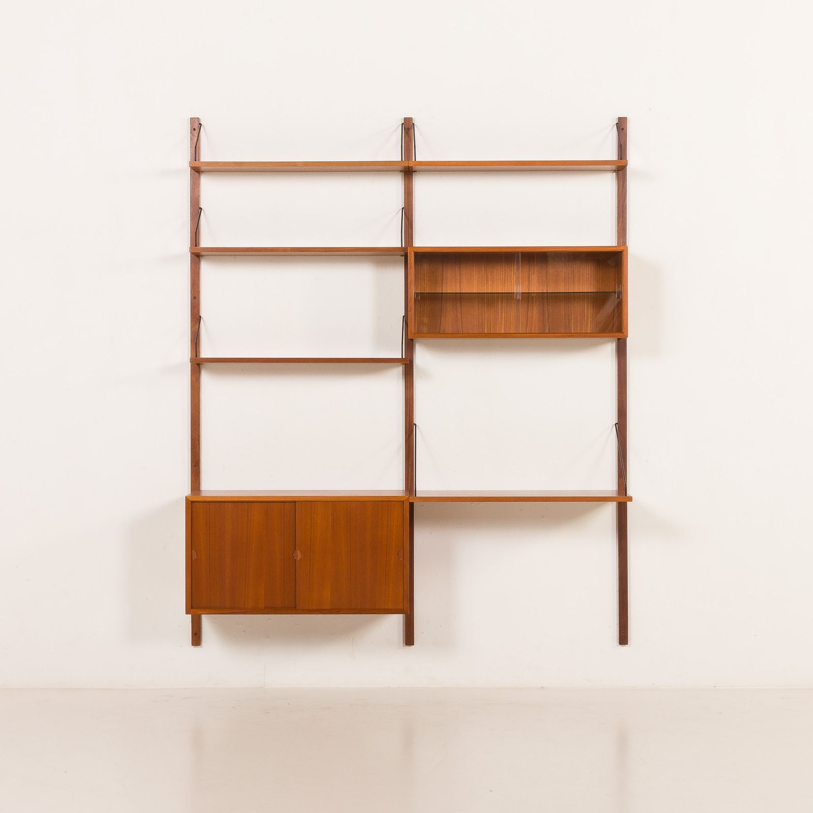 Poul Cadovius Teak Wall Unit For Cado, 1960s photo for sale
