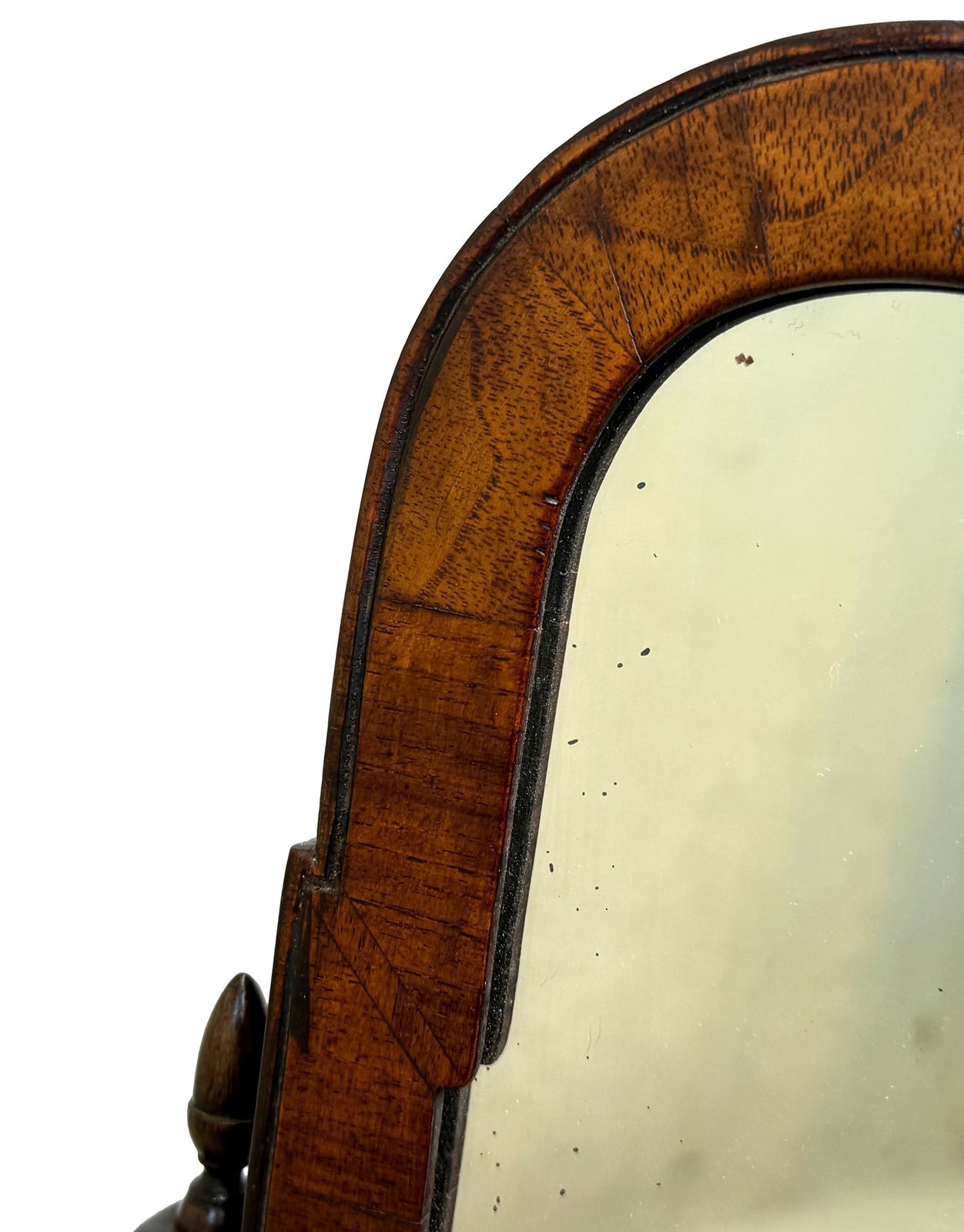 Queen Anne Walnut Dressing Mirror Early 18th Century (England, Circa 1710) photo vintage