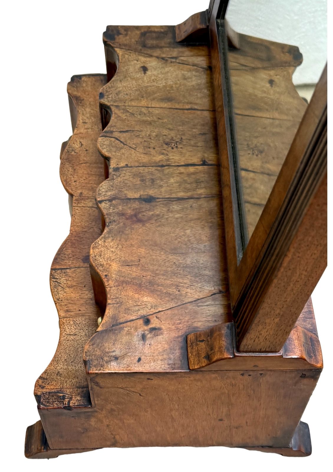 Home Decor Queen Anne Walnut Dressing Mirror Early 18th Century (England, Circa 1710) photo