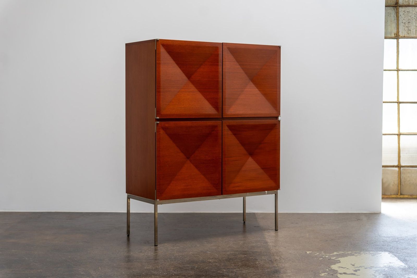 photo for sale Pointe De Diamant Highboard By Antoine Philippon And Jacqueline Lecoq For Behr, 1962