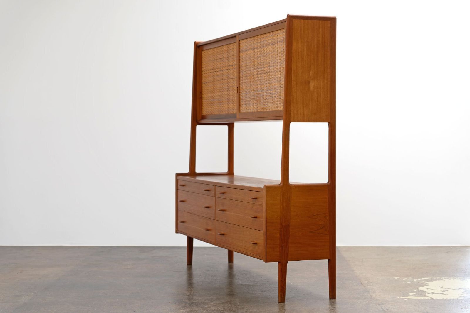 Ry 20 Highboard In Teak By Hans J. Wegner For Ry Møbler, Denmark, 1960s photo 5364.0