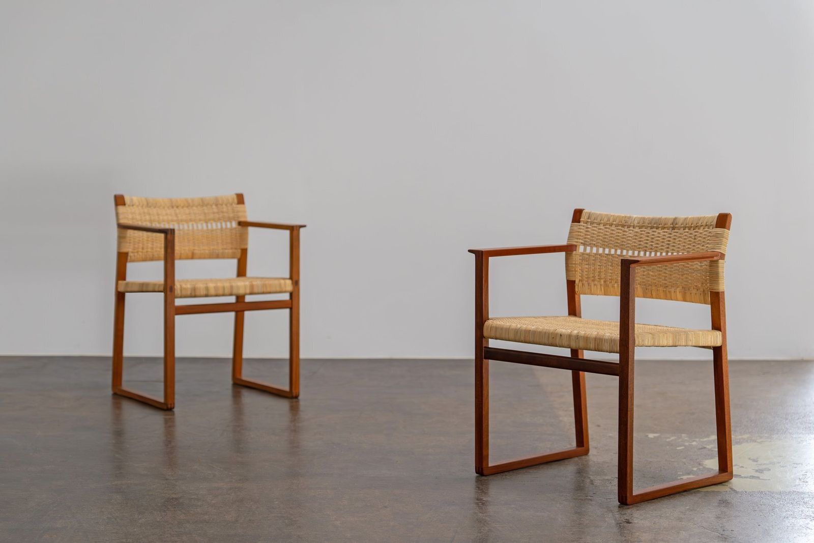 Early Bm 62 Armchair By Børge Mogensen For P. Lauritsen And Son, 1958