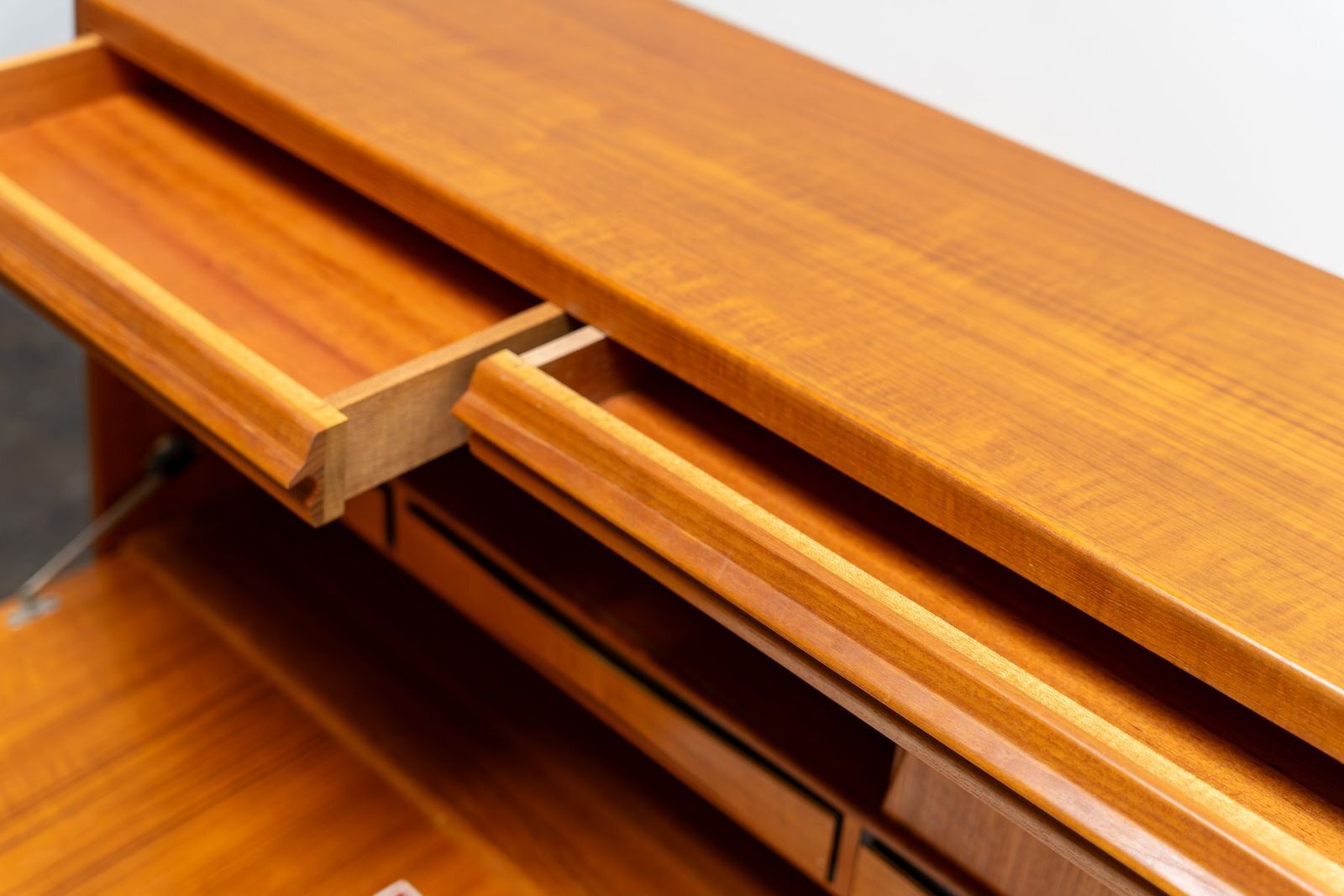 Danish Teak Sekretär By Erling Torvits For Klim Møbelfabrik, 1960s photo vintage