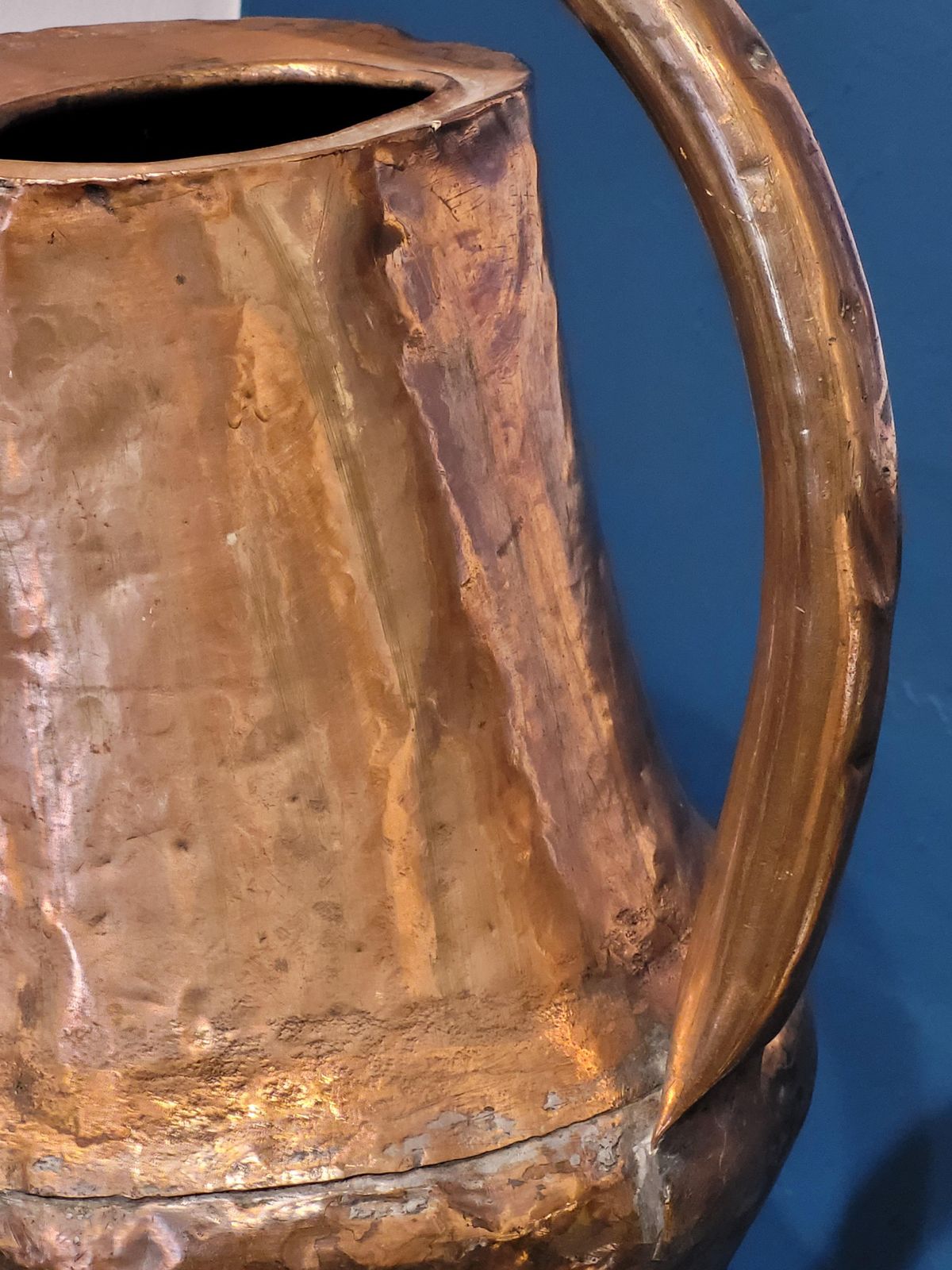 Garden Decor Late 18th Century French Copper Watering Can. photo