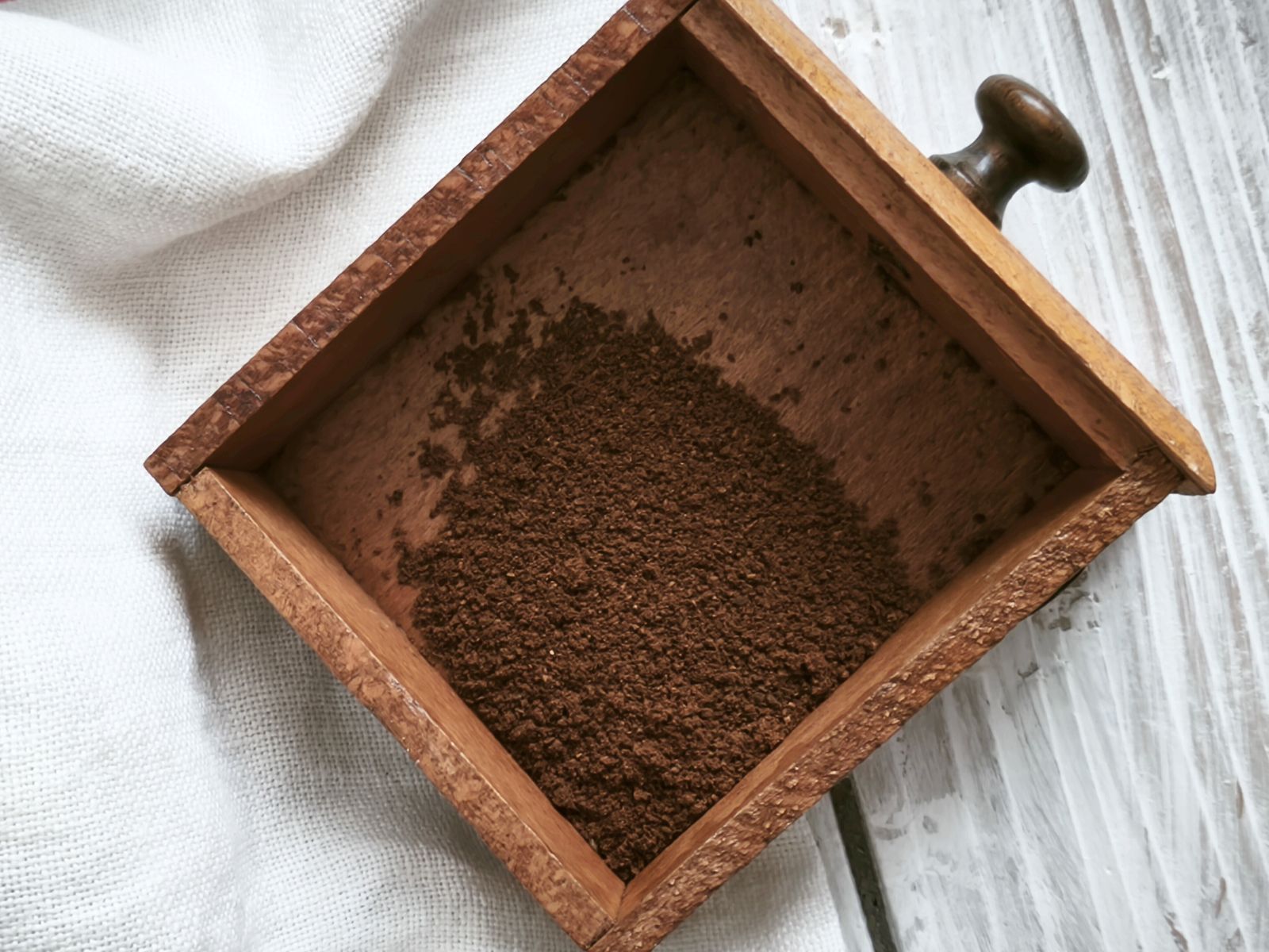 Antique Peugeot Freres Coffee Grinder: Rustic French Farmhouse Decor photo for sale