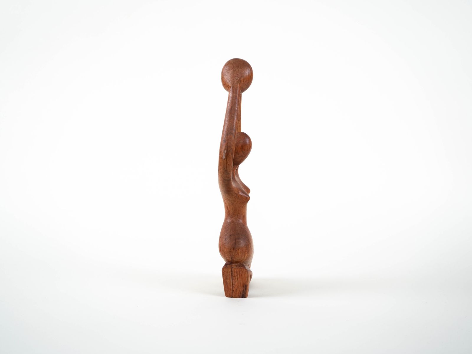 photo furniture Teak Sculpture Woman, Danish Design, 1970s, Made In Denmark