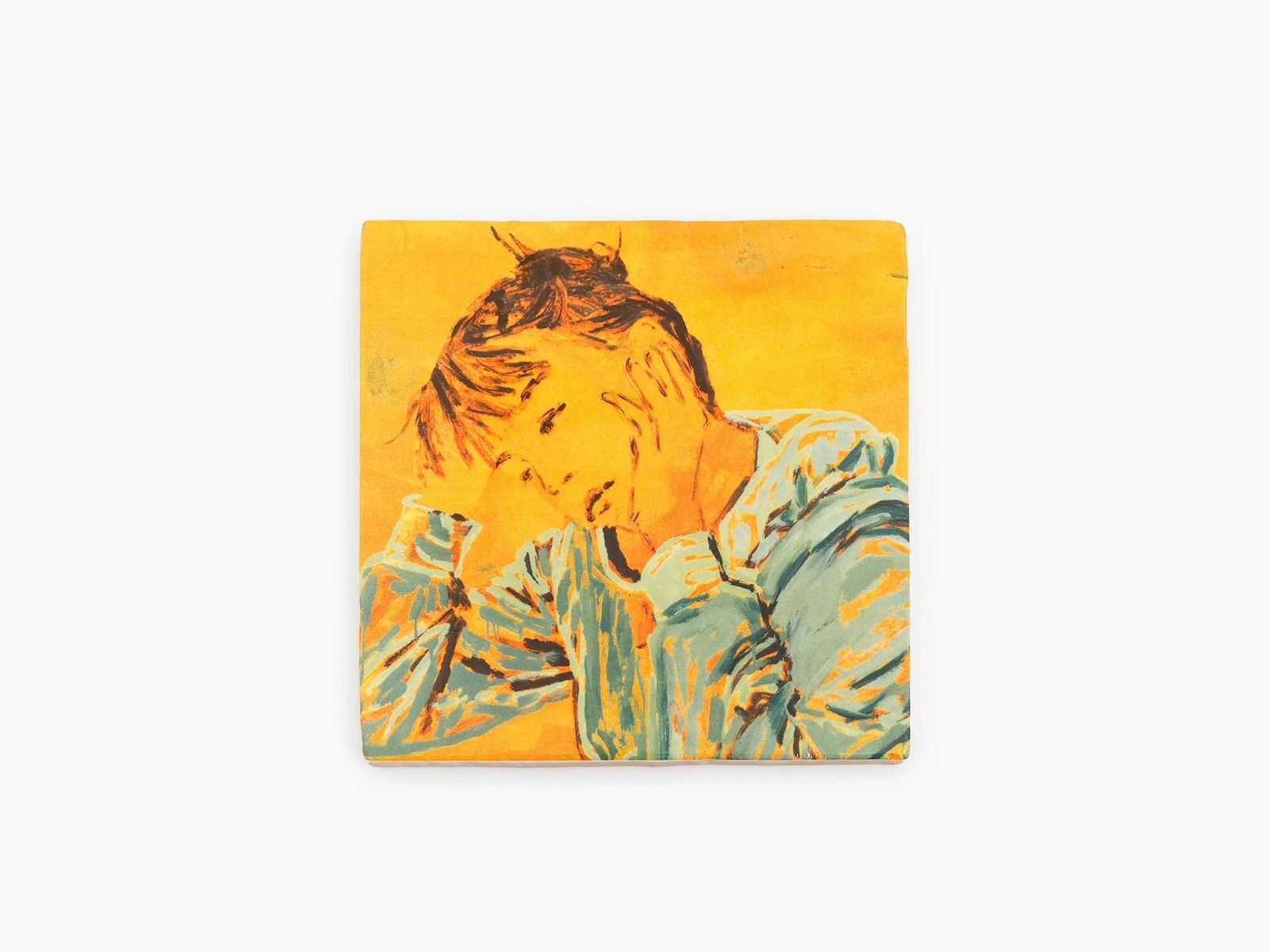 Claire Tabouret Self Portrait At The Table, 2025
