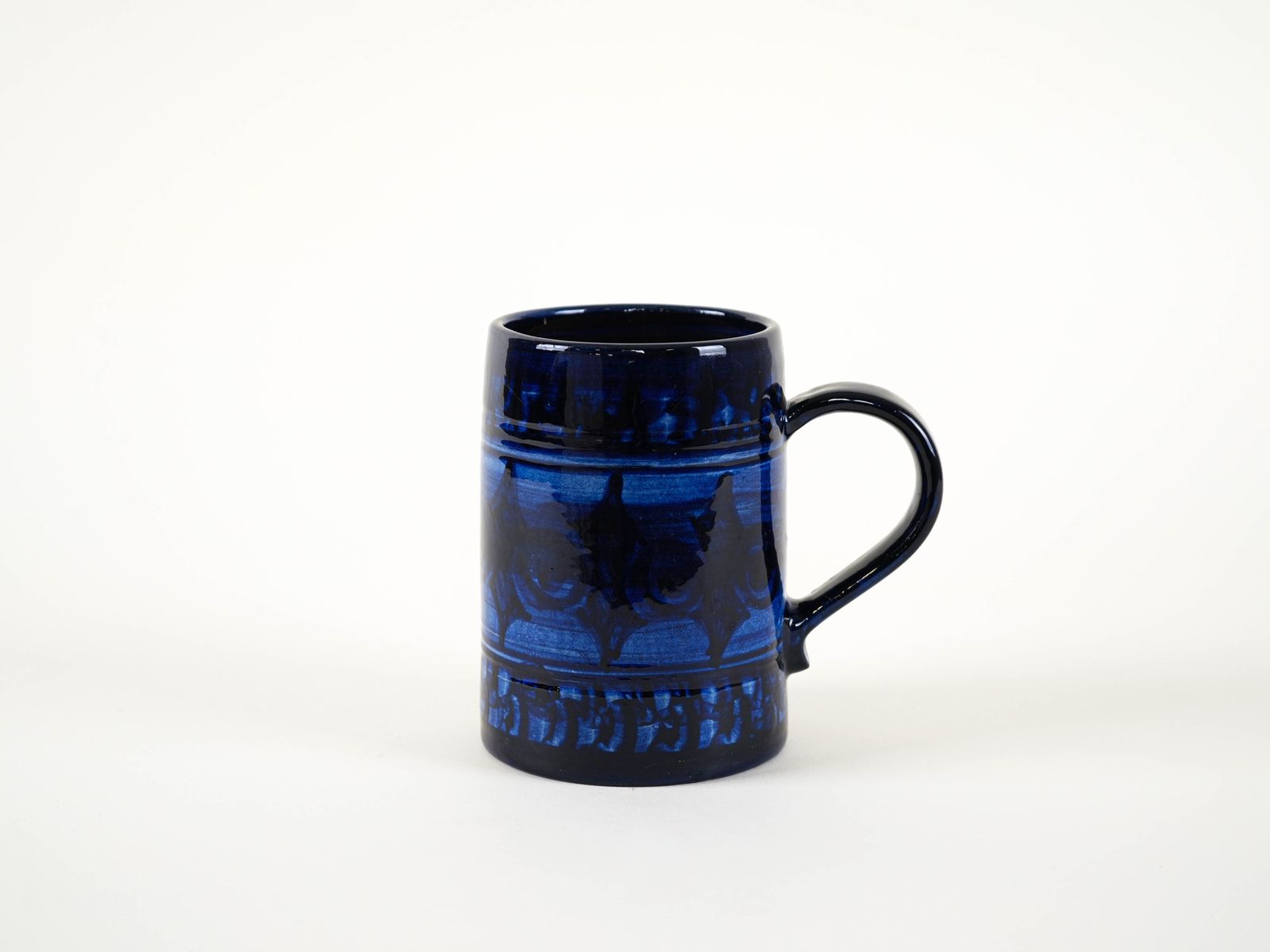 Ceramic Beer Mug, Danish Design, 1970s, Manufactured By Winthers Keramik photo for sale