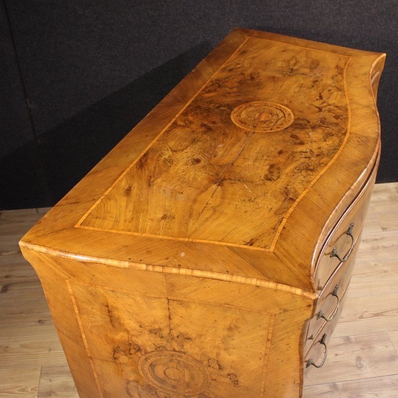 Commode napolitaine Louis XV d'époque XVIIIe siècle photo vinterior