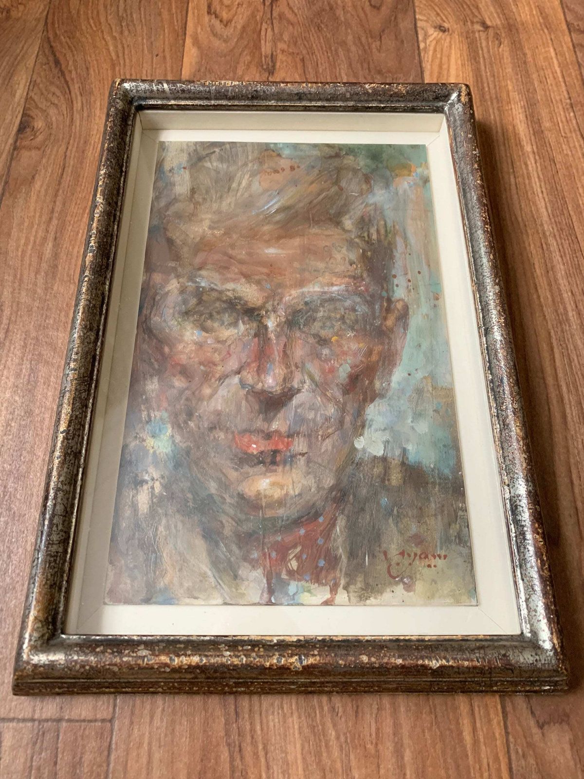 Michael Hyam (British B. 1958) Male Portrait With Cravat photo furniture